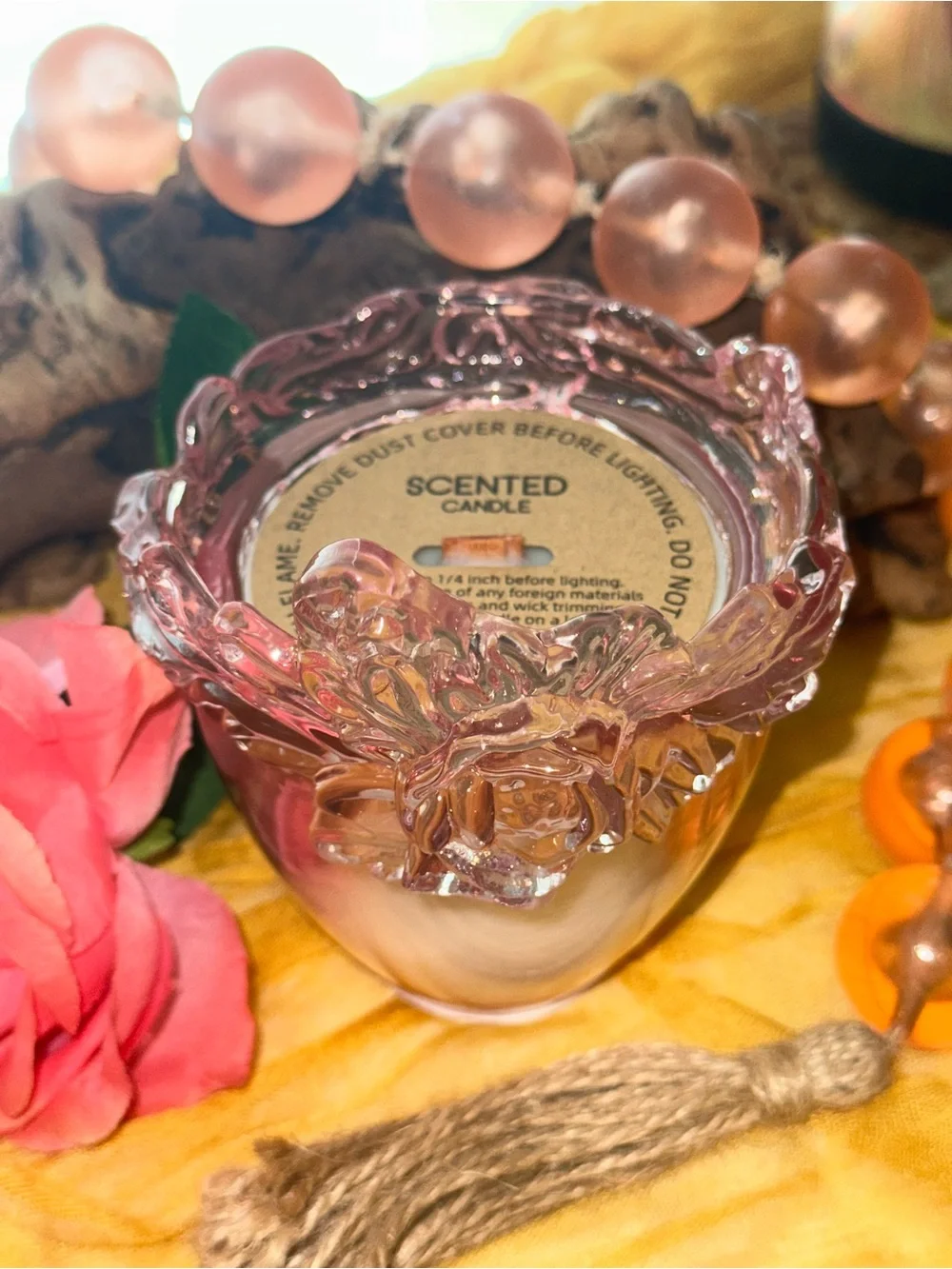 AMETHYST ROSE, KEEPSAKE VESSEL. SCENT UNLEASHED LLC